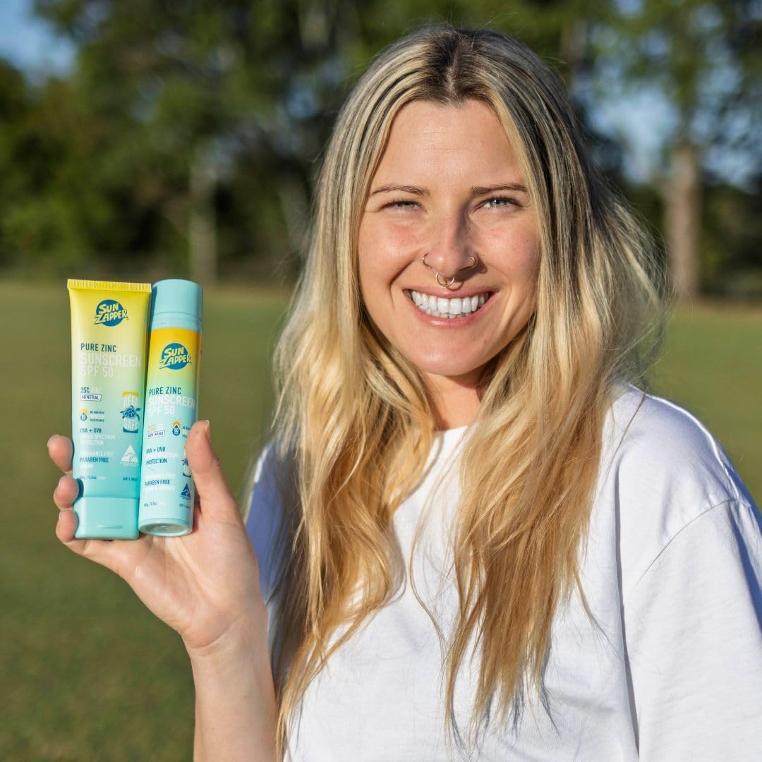 Pure Zinc Sunscreen Air Pump 100g SPF 50