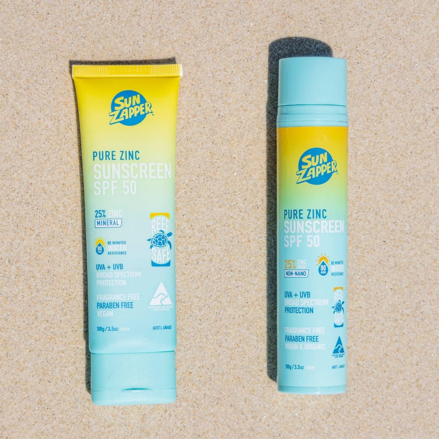 Pure Zinc Sunscreen Cream 100g SPF 50